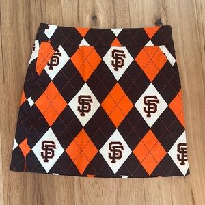 Loudmouth Ladies Golf Skirt - Size 2 SF Giants
